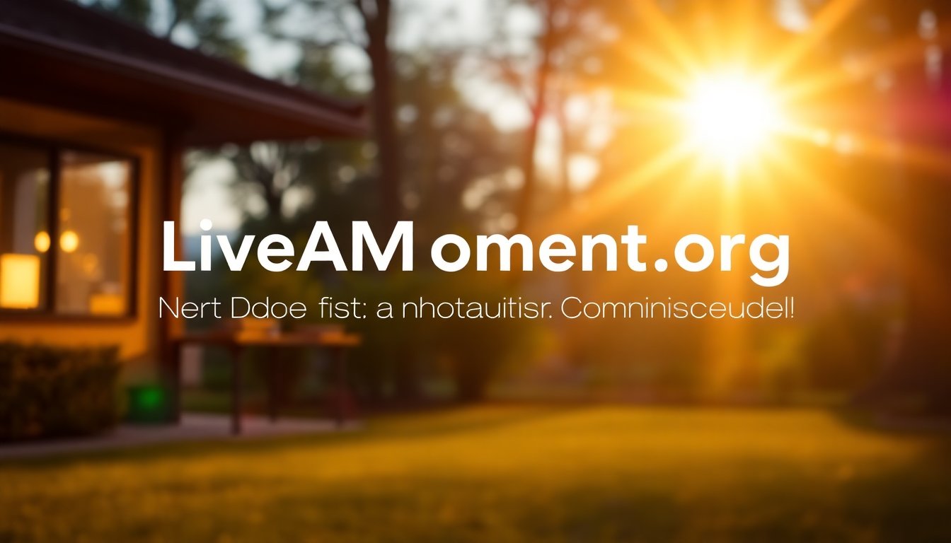 on the website liveamoment.org